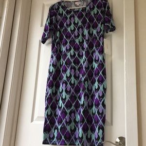 Lularoe Disney Maleficent Julia dress BNWT